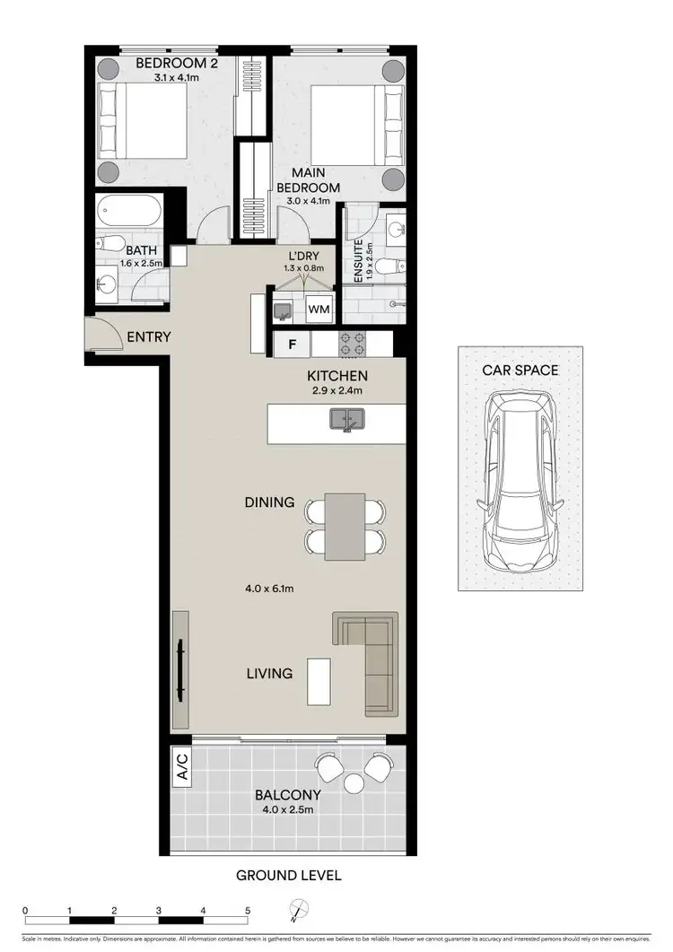 Floorplan of Homely apartment listing, 14G/541C Burwood Road, Belmore NSW 2192