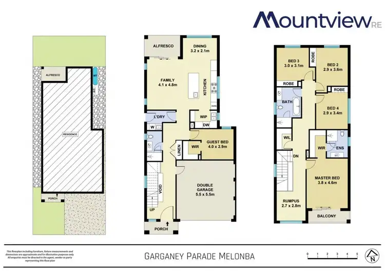 Floorplan of Homely house listing, 44 Garganey Parade, Marsden Park NSW 2765
