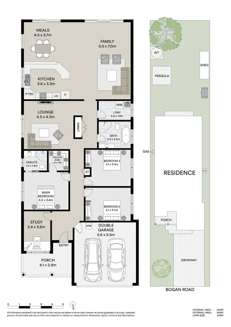 Floorplan of Homely house listing, 17 Bogan Road, Booker Bay NSW 2257