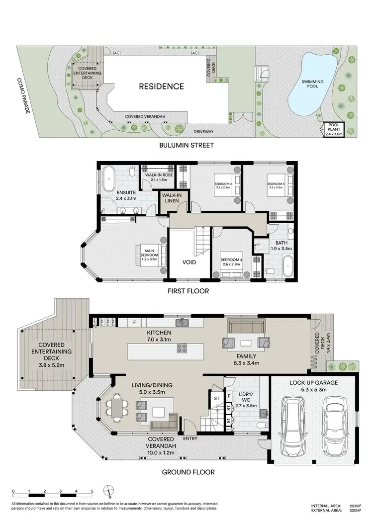 Floorplan of Homely house listing, 65 Como Parade, Como NSW 2226