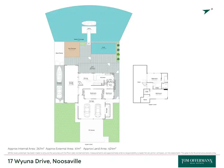 Floorplan of Homely house listing, 17 Wyuna Drive, Noosaville QLD 4566
