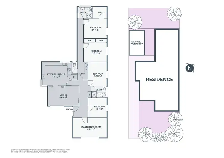 Floorplan of Homely house listing, 7 Graham Court, Thomastown VIC 3074