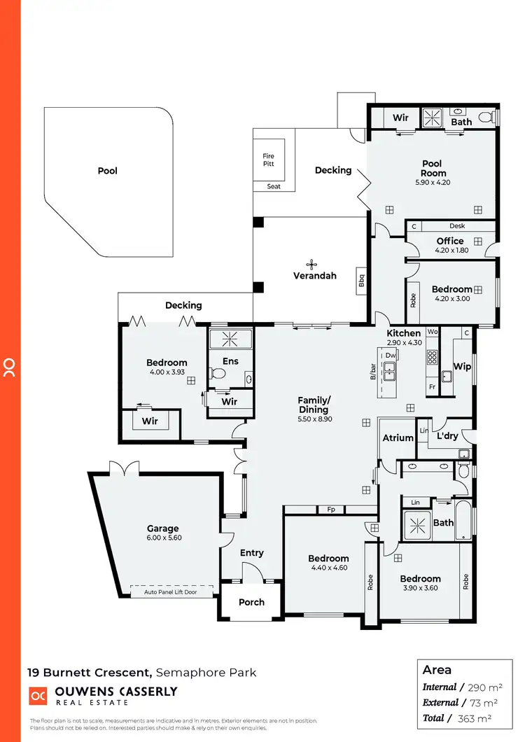 Floorplan of Homely house listing, 19 Burnett Crescent, Semaphore Park SA 5019