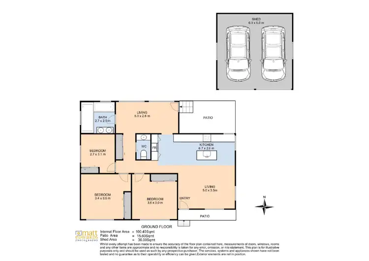 Floorplan of Homely house listing, 17 Tynedale Avenue, Newtown QLD 4350