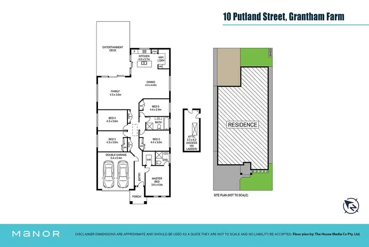 Floorplan of Homely house listing, 10 Putland Street, Grantham Farm NSW 2765