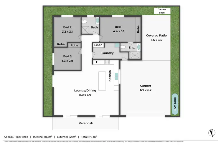 Floorplan of Homely retirement listing, 31/225 Logan Street, Eagleby QLD 4207