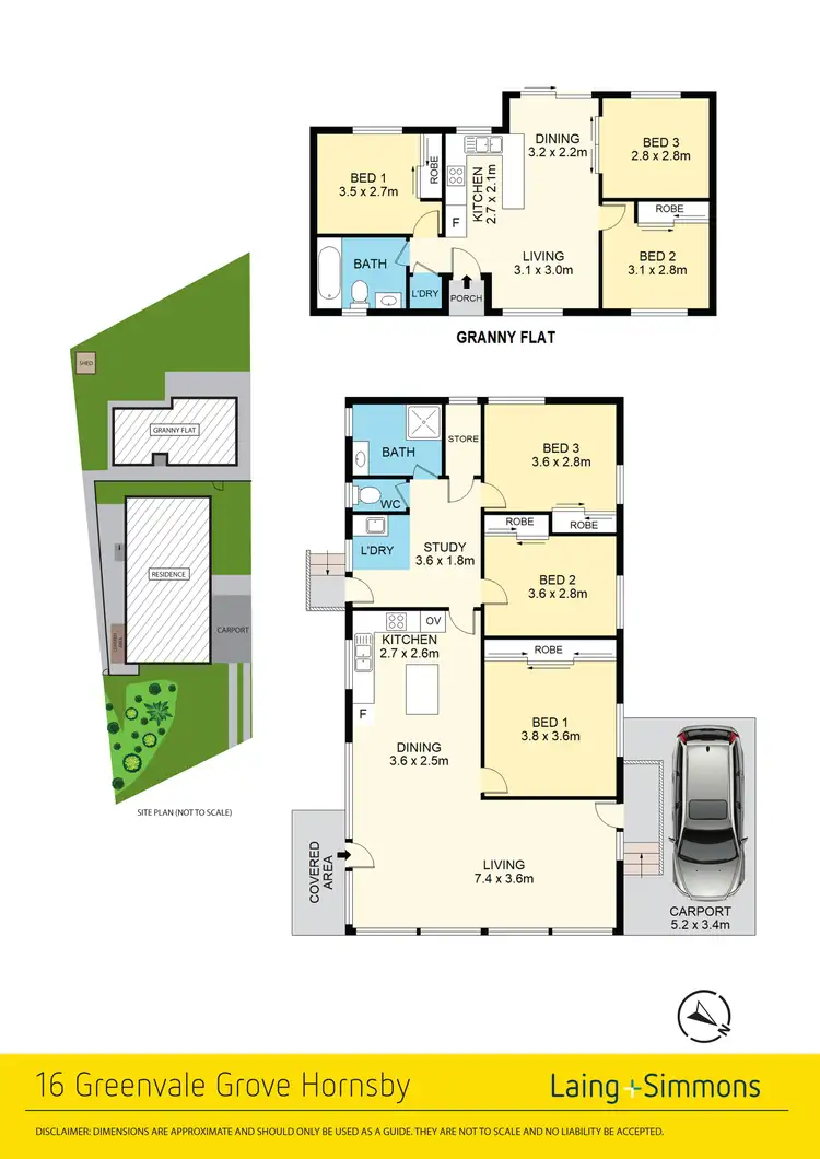 Floorplan of Homely house listing, 16 Greenvale Grove, Hornsby NSW 2077
