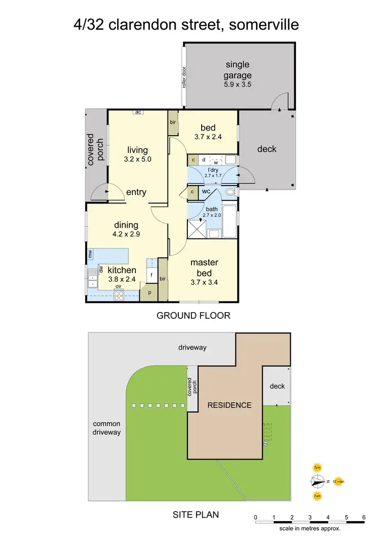 Floorplan of Homely unit listing, 4/32 Clarendon Drive, Somerville VIC 3912