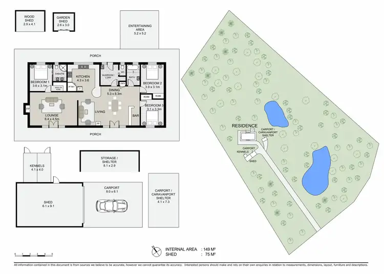 Floorplan of Homely house listing, 84 Ramon Parade, Laanecoorie VIC 3463