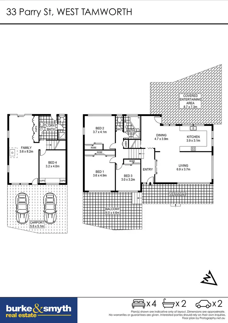 Floorplan of Homely house listing, 33 Parry Street, Tamworth NSW 2340