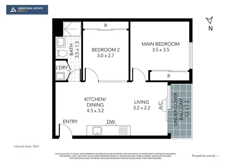 Floorplan of Homely apartment listing, 910/41 Batman Street, West Melbourne VIC 3003