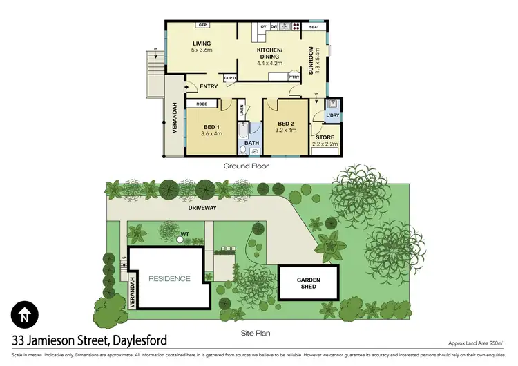 Floorplan of Homely house listing, 33 Jamieson Street, Daylesford VIC 3460