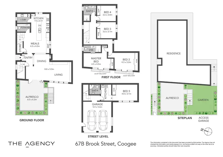 Floorplan of Homely house listing, 67B Brook Street, Coogee NSW 2034