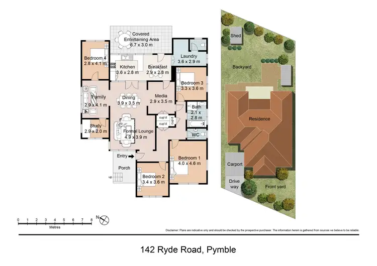 Floorplan of Homely house listing, 142 Ryde Road, Pymble NSW 2073