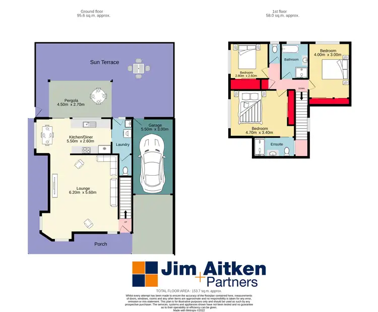 Floorplan of Homely townhouse listing, 1/29-31 Barber Avenue, Penrith NSW 2750