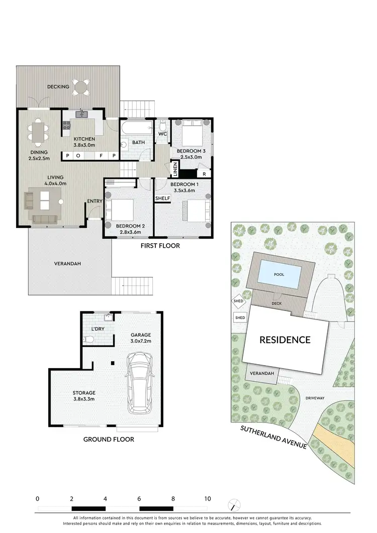 Floorplan of Homely house listing, 12 Sutherland Avenue, Kings Langley NSW 2147