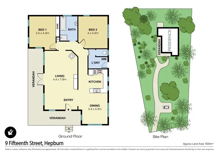 Floorplan of Homely house listing, 9 Fifteenth Street, Hepburn VIC 3461