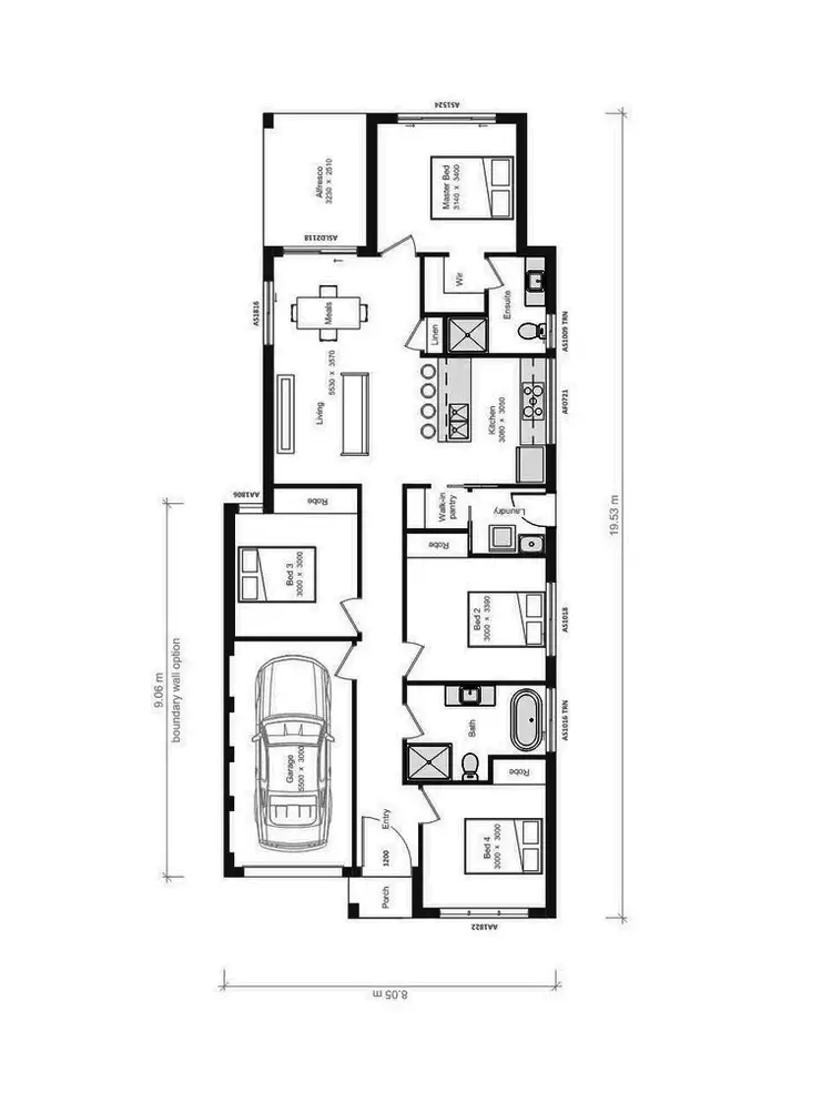 Floorplan of Homely house listing, Address available on request