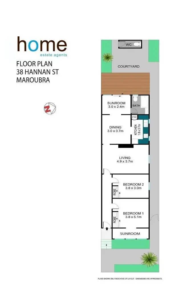 Floorplan of Homely house listing, 38 Hannan Street, Maroubra NSW 2035