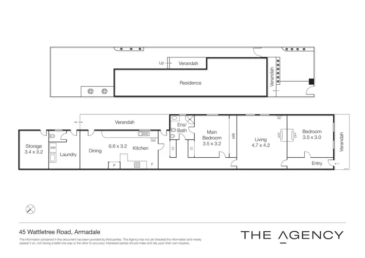 Floorplan of Homely house listing, 45 Wattletree Road, Armadale VIC 3143