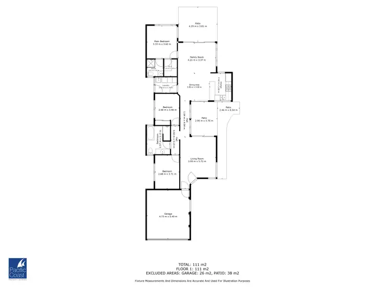 Floorplan of Homely house listing, 51 Newman Avenue, Blueys Beach NSW 2428
