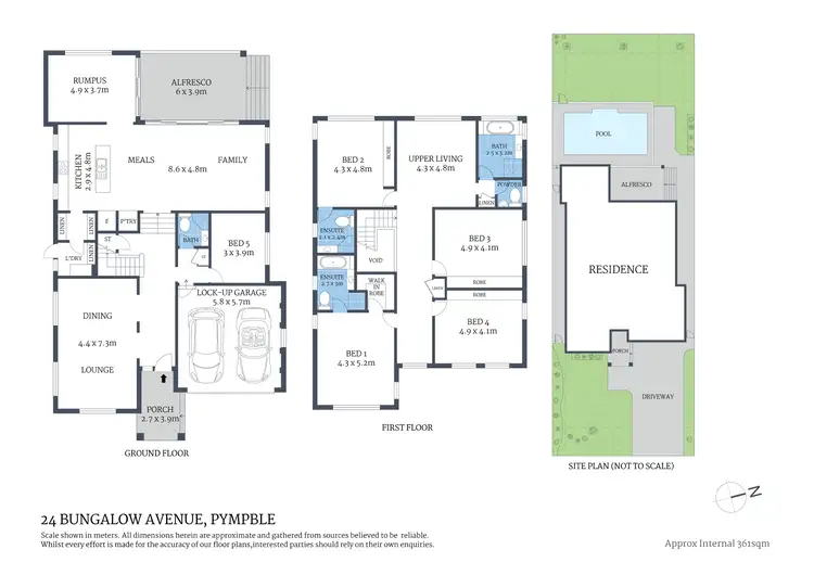 Floorplan of Homely house listing, 24 Bungalow Avenue, Pymble NSW 2073