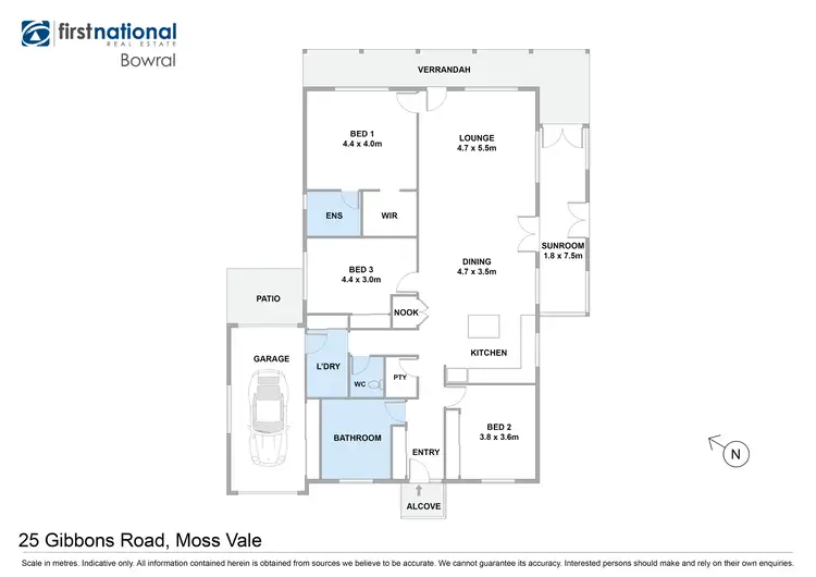 Floorplan of Homely house listing, 25 Gibbons Road, Moss Vale NSW 2577