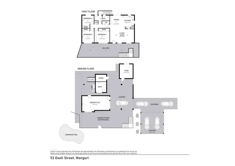 Floorplan of Homely house listing, 53 Gsell Street, Wanguri NT 810