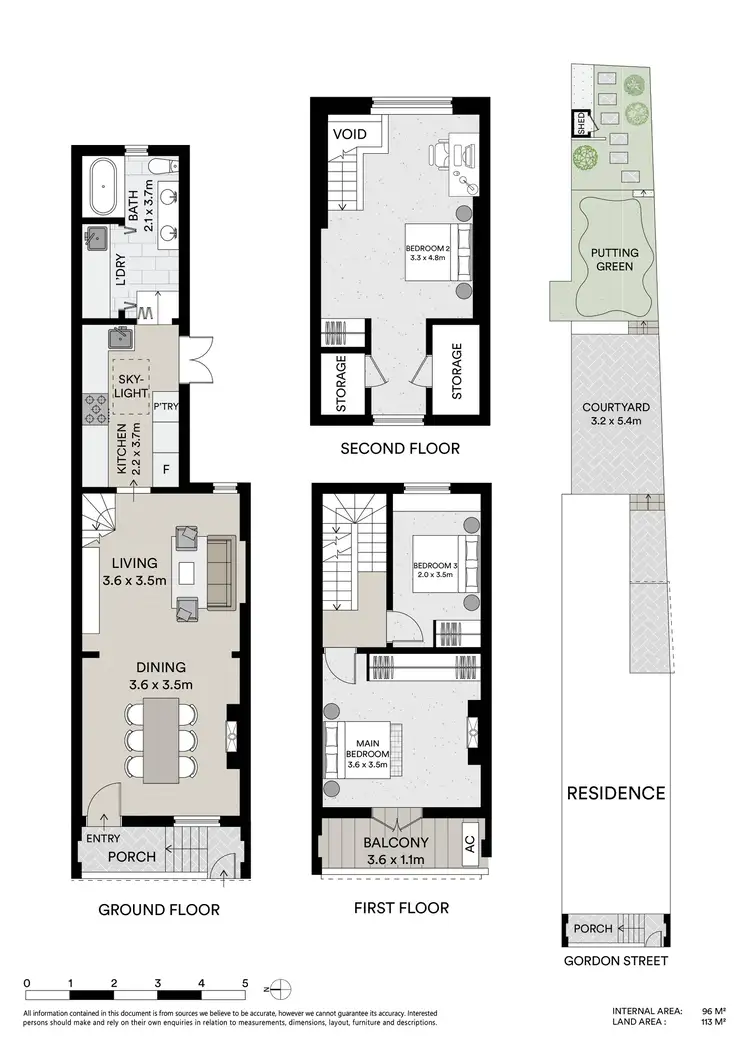 Floorplan of Homely house listing, 18 Gordon Street, Rozelle NSW 2039