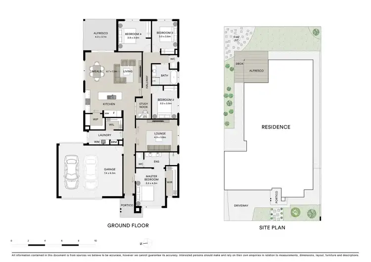 Floorplan of Homely house listing, 15 Magnificent Grove, Mount Duneed VIC 3217