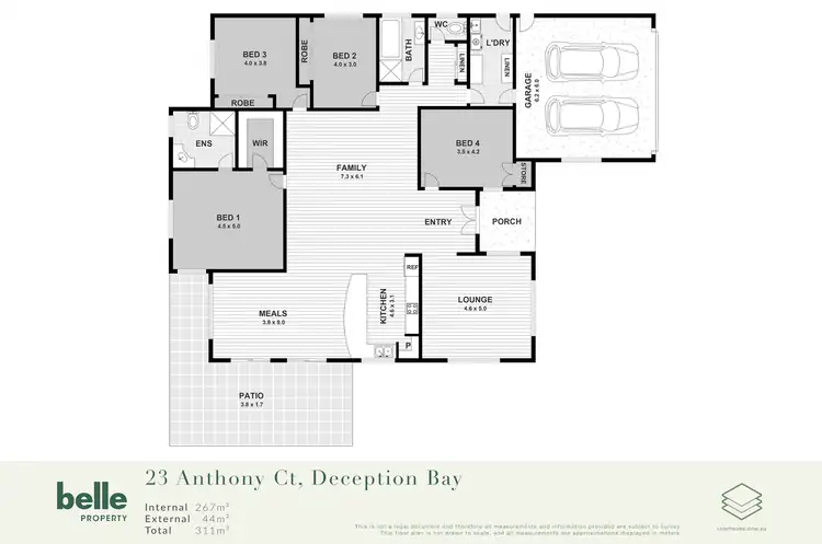 Floorplan of Homely house listing, 23 Anthony Court, Deception Bay QLD 4508