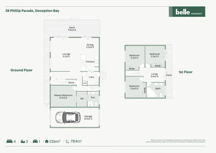 Floorplan of Homely house listing, 38 Phillip Parade, Deception Bay QLD 4508