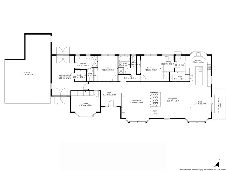 Floorplan of Homely house listing, 3965 Melba Highway, Glenburn VIC 3717