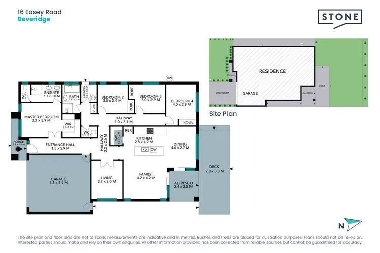 Floorplan of Homely house listing, 16 Easey Road, Beveridge VIC 3753