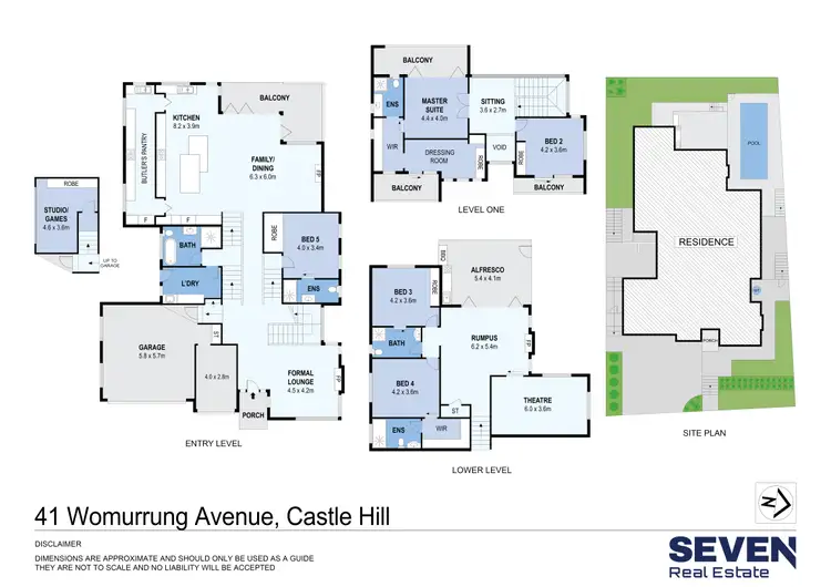 Floorplan of Homely house listing, 41 Womurrung Avenue, Castle Hill NSW 2154