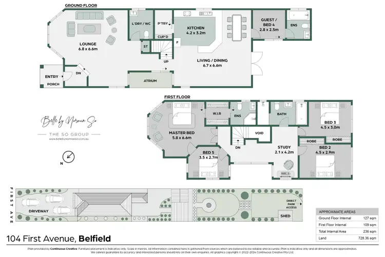 Floorplan of Homely house listing, 104 First Avenue, Belfield NSW 2191