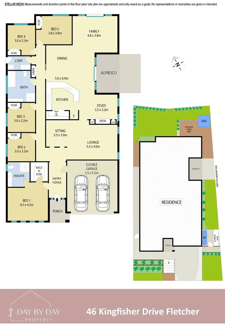 Floorplan of Homely house listing, 46 Kingfisher Drive, Fletcher NSW 2287