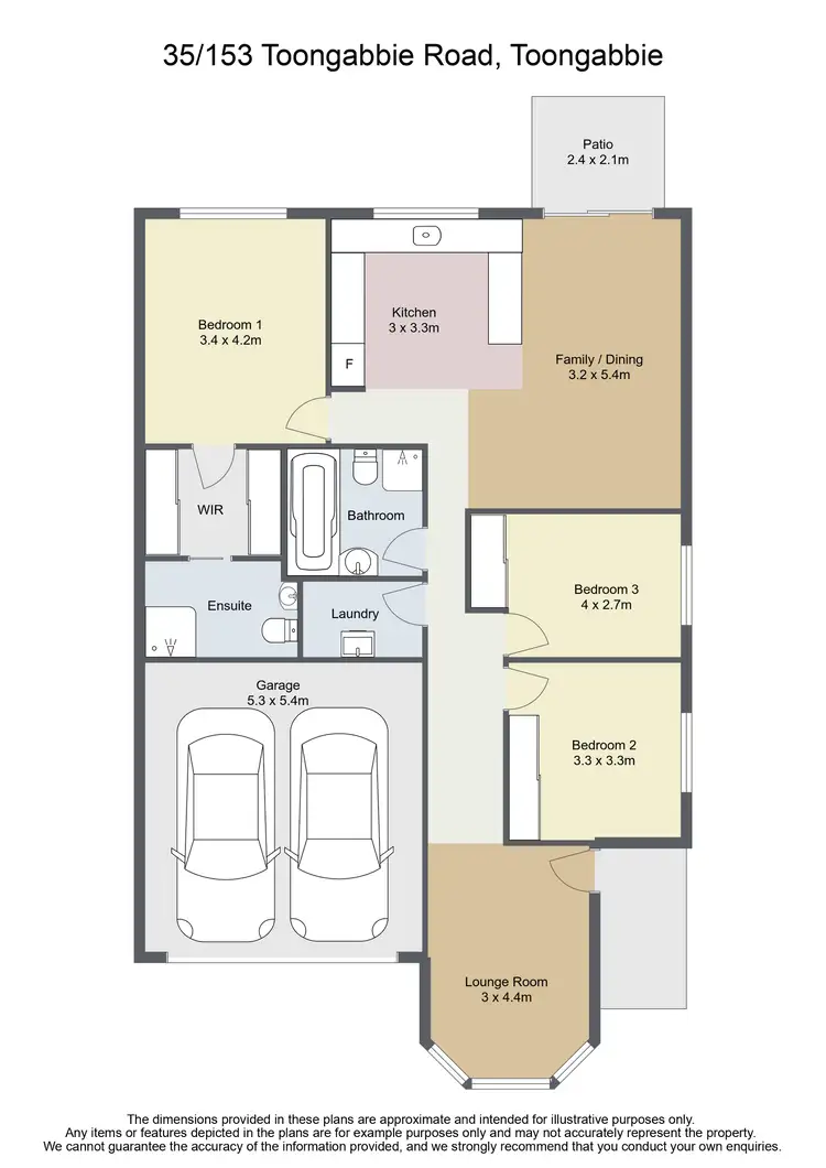 Floorplan of Homely villa listing, 35/153 Toongabbie Road, Toongabbie NSW 2146