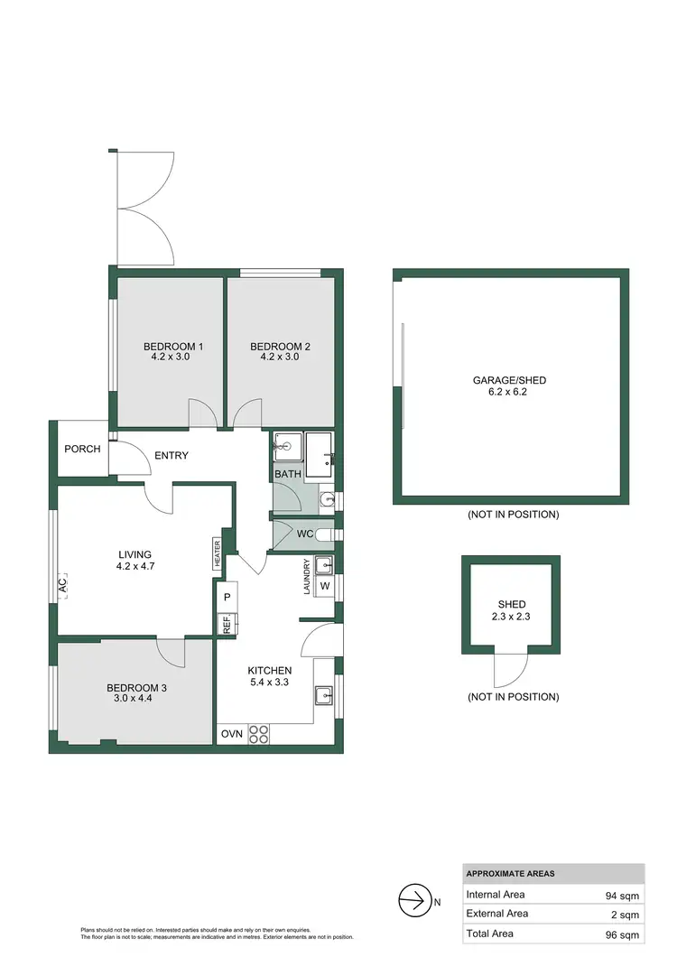 Floorplan of Homely house listing, 5 Bonython Avenue, Glenelg North SA 5045