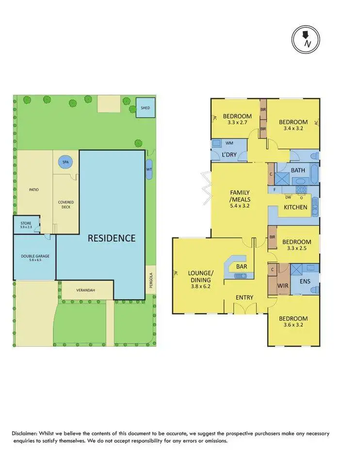 Floorplan of Homely house listing, 18 Amblecote Crescent, Mulgrave VIC 3170