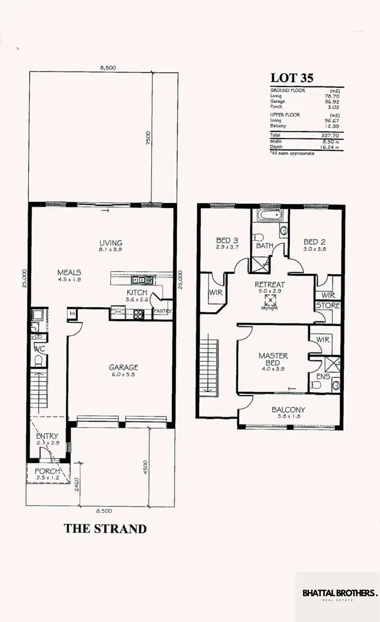 Floorplan of Homely house listing, 20 The Strand, Mawson Lakes SA 5095