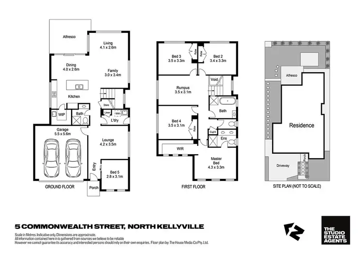 Floorplan of Homely house listing, 5 Commonwealth Street, North Kellyville NSW 2155