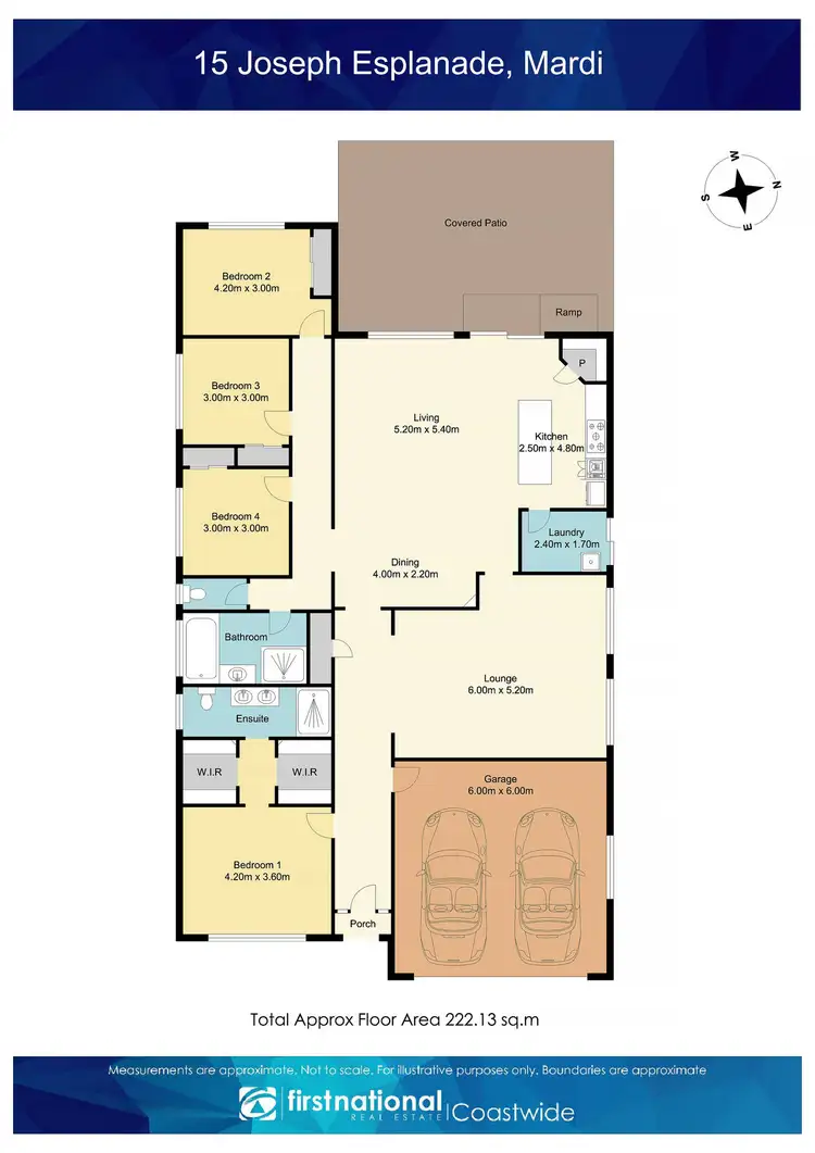 Floorplan of Homely house listing, 15 Joseph Esplanade, Mardi NSW 2259