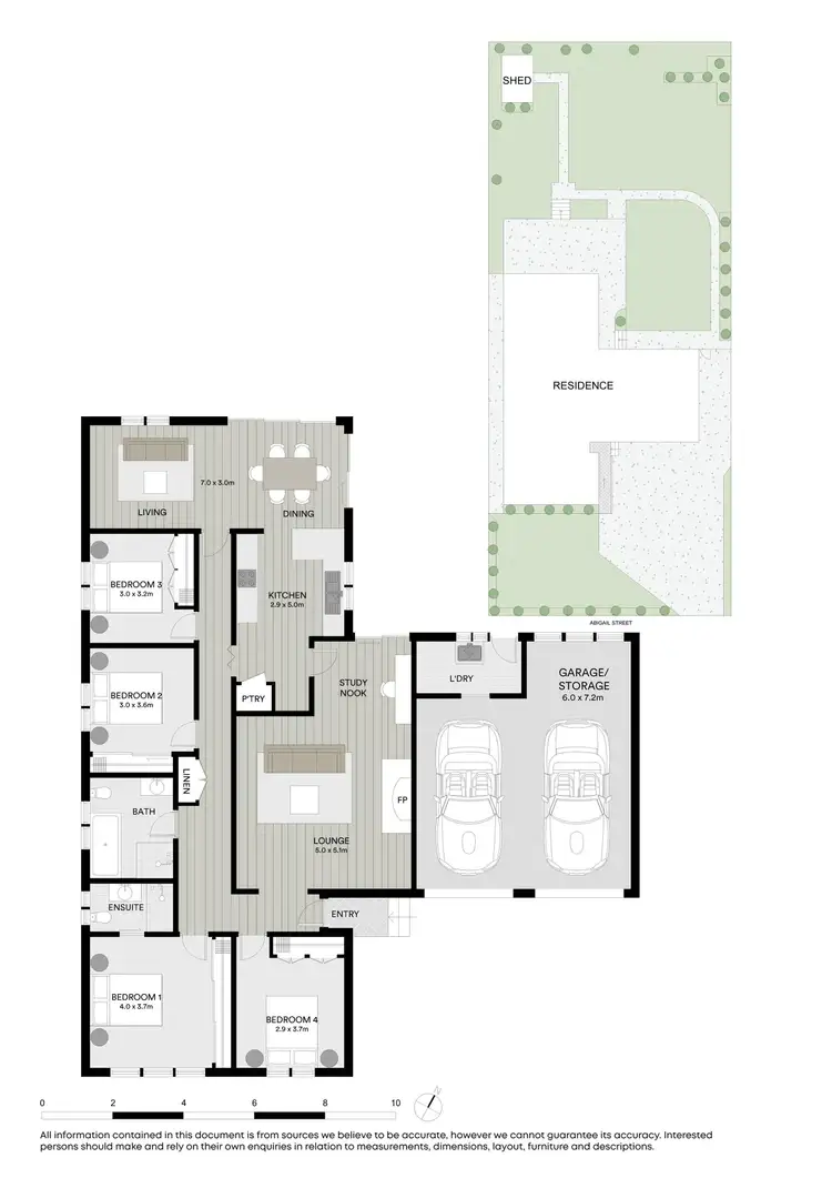Floorplan of Homely house listing, 21A Abigail Street, Seven Hills NSW 2147