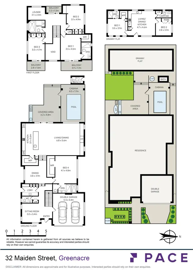 Floorplan of Homely house listing, 32 Maiden Street, Greenacre NSW 2190