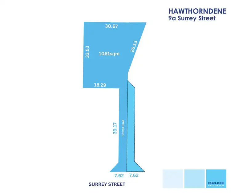 Floorplan of Homely land listing, 9a Surrey Street, Hawthorndene SA 5051
