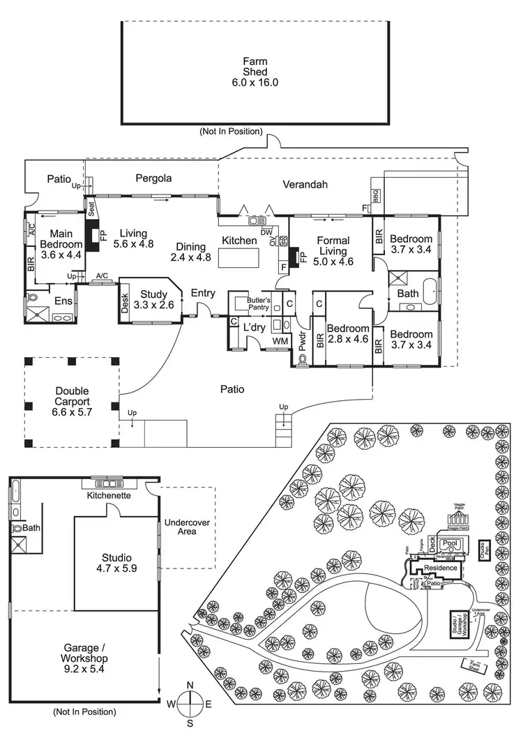 Floorplan of Homely house listing, 3 Yeramba Close, Beaconsfield Upper VIC 3808