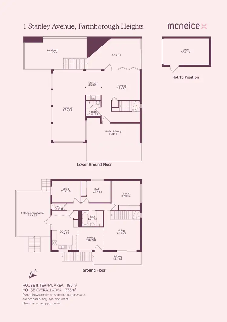 Floorplan of Homely house listing, 1 Stanley Avenue, Farmborough Heights NSW 2526