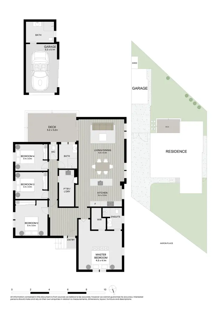 Floorplan of Homely house listing, 4 Akron Place, Toongabbie NSW 2146