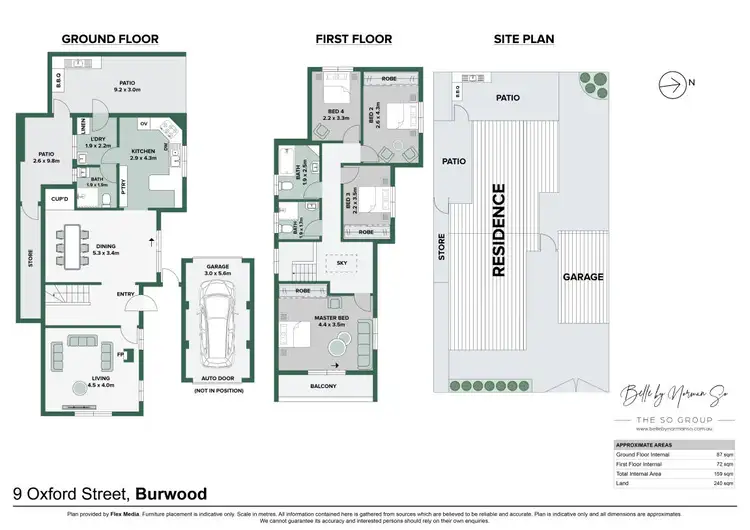 Floorplan of Homely house listing, 9 Oxford Street, Burwood NSW 2134